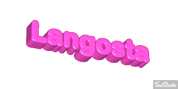 Langosta Efecto de texto