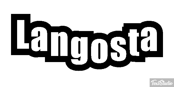 Langosta Efecto de texto