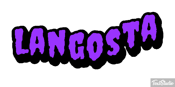 Langosta Efecto de texto