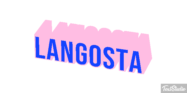 Langosta Efecto de texto