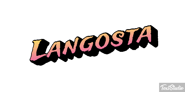 Langosta Efecto de texto