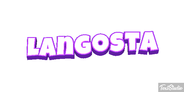 Langosta Efecto de texto