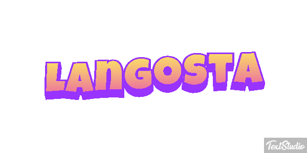 Langosta Efecto de texto