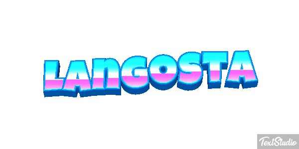 Langosta Efecto de texto