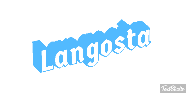 Langosta Efecto de texto