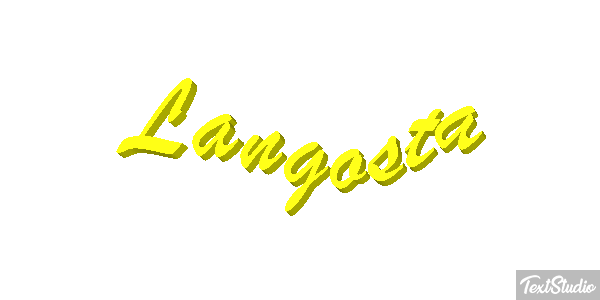Langosta Efecto de texto