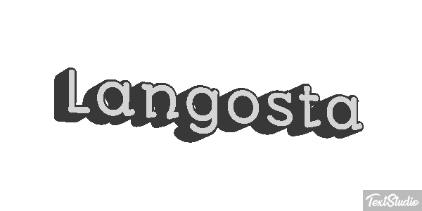 Langosta Efecto de texto
