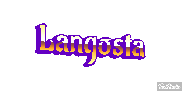 Langosta Efecto de texto