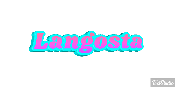 Langosta Efecto de texto