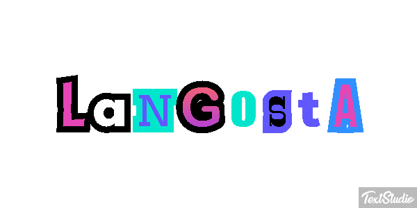 Langosta Efecto de texto