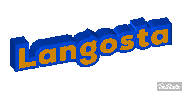 Langosta Efecto de texto