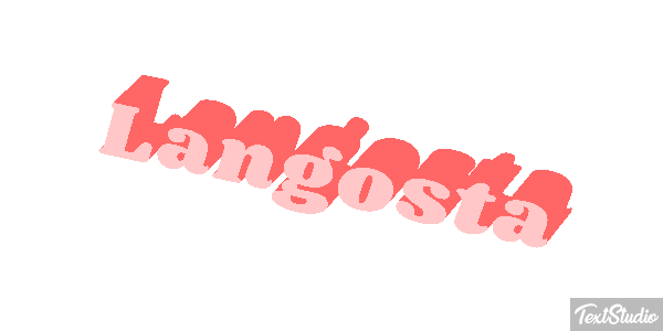 Langosta Efecto de texto