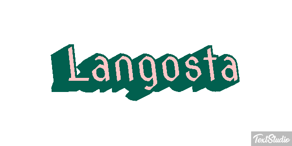 Langosta Efecto de texto