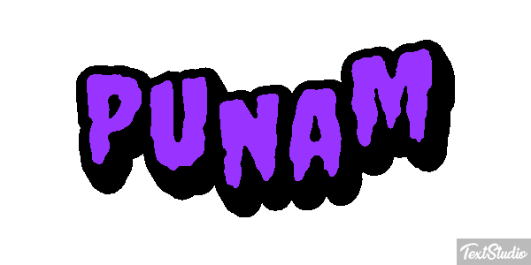 Punam Text effect