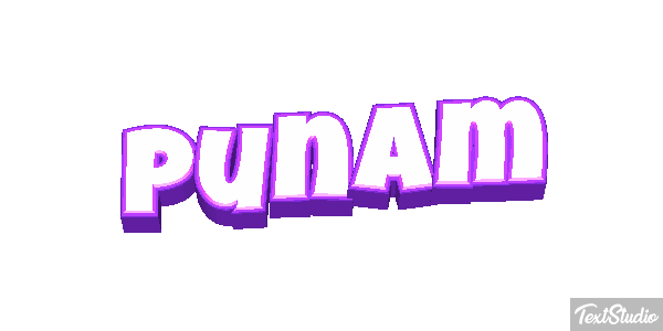 Punam Text effect