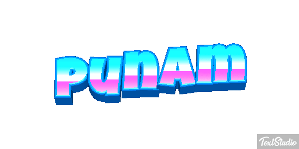 Punam Text effect