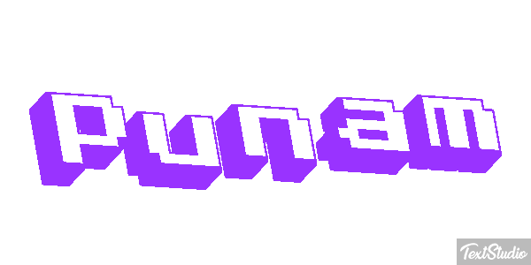 Punam Text effect