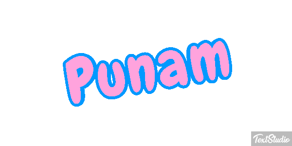 Punam Text effect