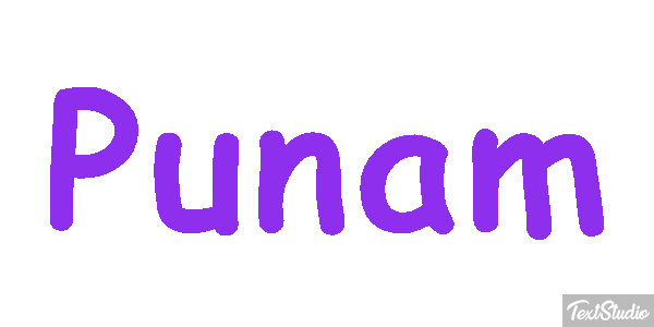 Punam Text effect
