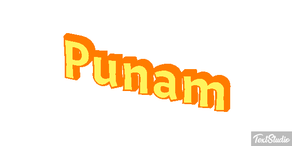 Punam Text effect