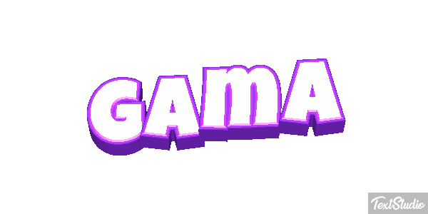 Gama Efeito do texto