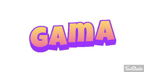 Gama Efeito do texto