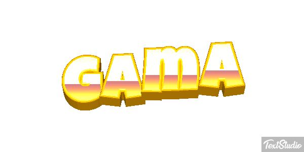 Gama Efeito do texto