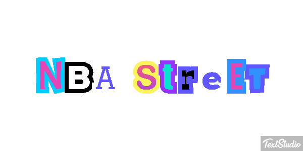 NBA Street Текстовый эффект