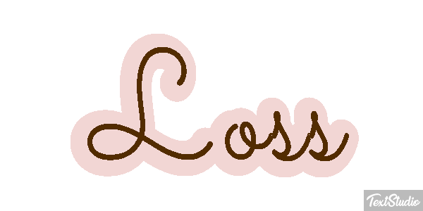 Loss Effetto testo