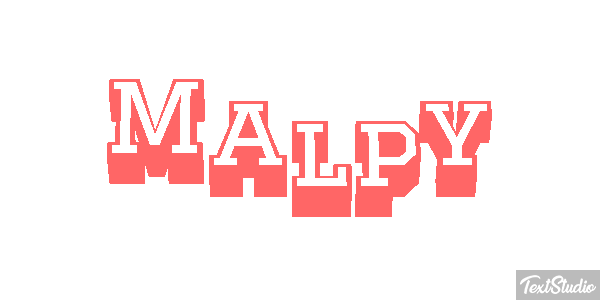 Małpy Text effect