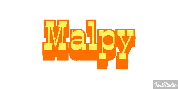 Małpy Text effect