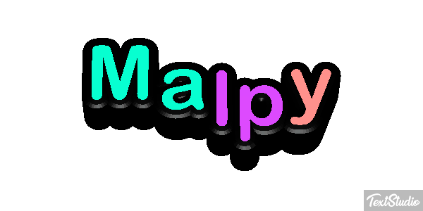 Małpy Text effect