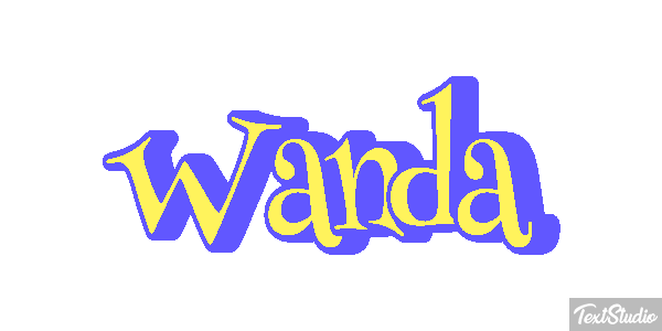 Wanda Tekst effect