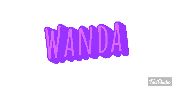 Wanda Tekst effect