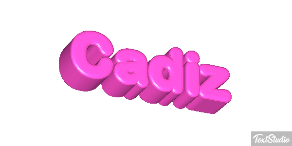 Cádiz Effetto testo