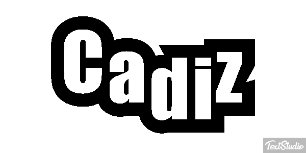 Cádiz Effetto testo