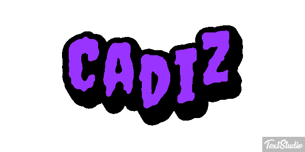 Cádiz Effetto testo