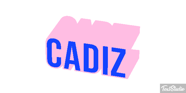 Cádiz Effetto testo