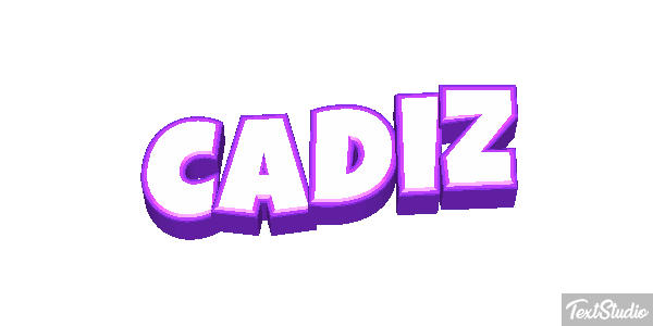 Cádiz Effetto testo