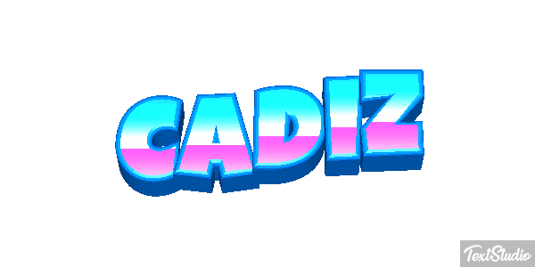 Cádiz Effetto testo