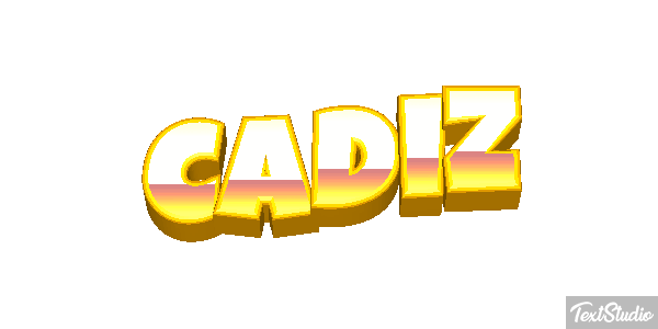 Cádiz Effetto testo
