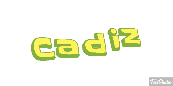 Cádiz Effetto testo