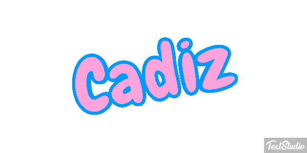 Cádiz Effetto testo