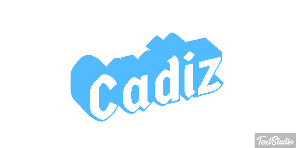 Cádiz Effetto testo