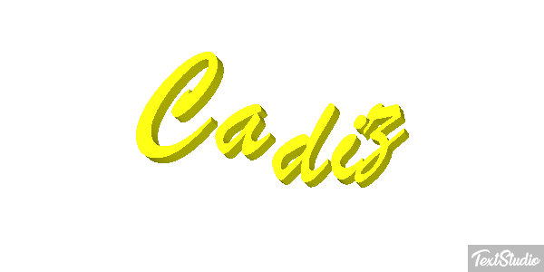 Cádiz Effetto testo