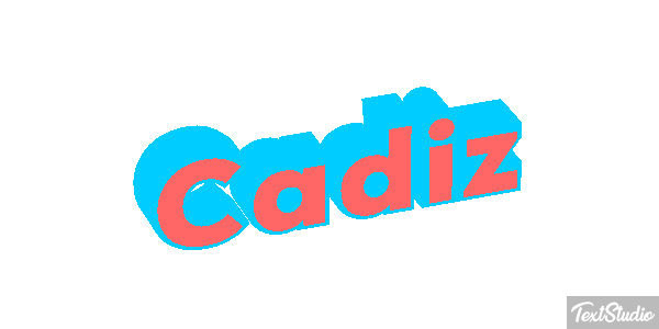 Cádiz Effetto testo
