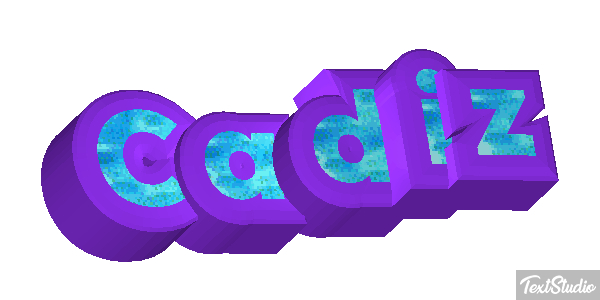 Cádiz Effetto testo