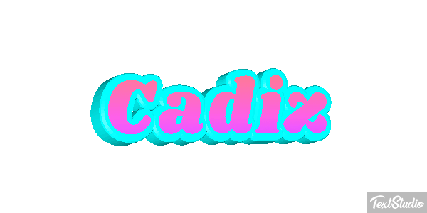 Cádiz Effetto testo