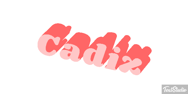Cádiz Effetto testo