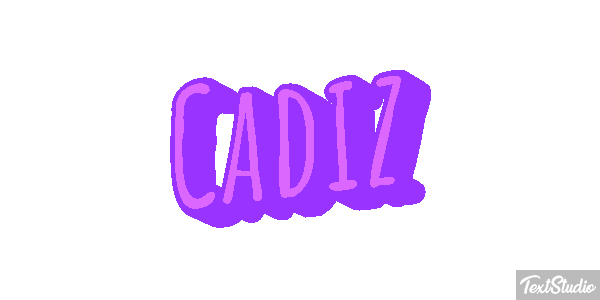 Cádiz Effetto testo